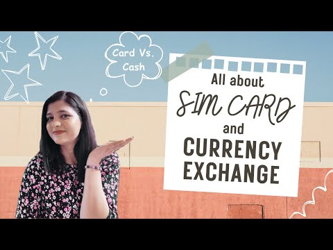 How to do currency exchange? | Indian Forex cards | Sim card for Korea | GKS