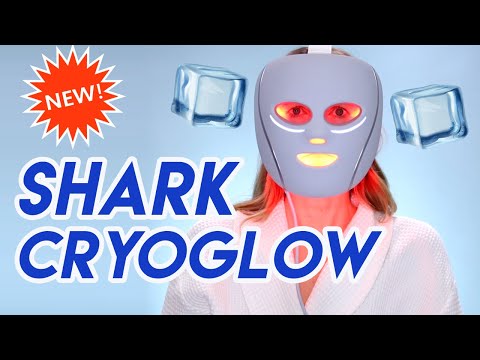 NEW Shark CryoGlow LED Mask with Under Eye Cooling Mode! Instantly Smooth & Tighten Your Under Eyes