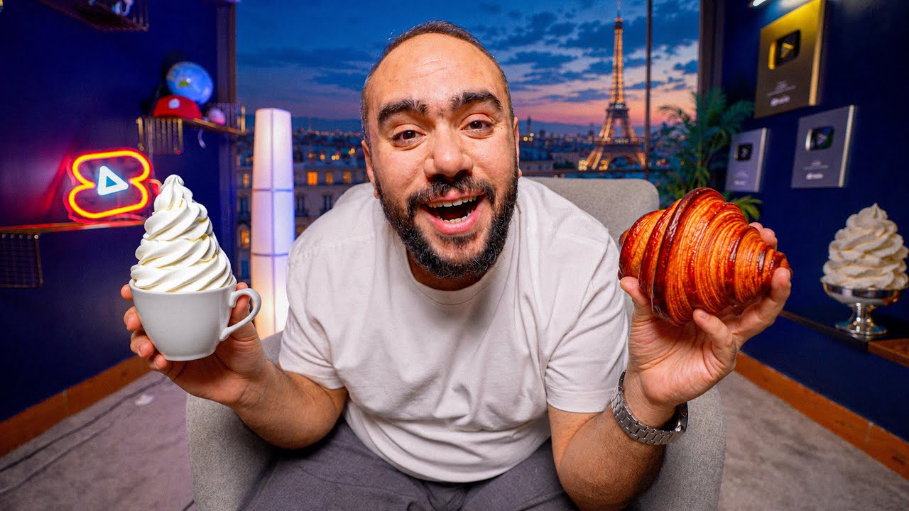 ١٠ ايام اكل في باريس 🇫🇷 - أسطورة الكرواسون 🥐 ! ماذا حدث 🤔