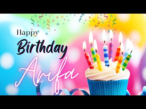 Happy Birthday Arifa || Happy Birthday To You 🎁🎂 || Arifa Birthday music |whatsapp status |Dj music