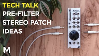 Video thumbnail for How to create pre-filter stereo patches on the modular – Zagrzeb - Xaoc devices by Monotrail Tech Talk