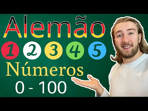 NÚMEROS em Alemão com Pronúncia