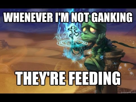 Junglers Tryhard Because Laners Cry Hard