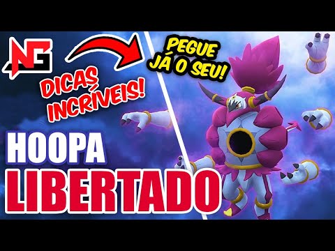 NÃO PERCA!!! CONSIGA O HOOPA LIBERTADO | POKEMON GO