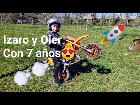 Old Motorcycle Engines Starting Up. kids children