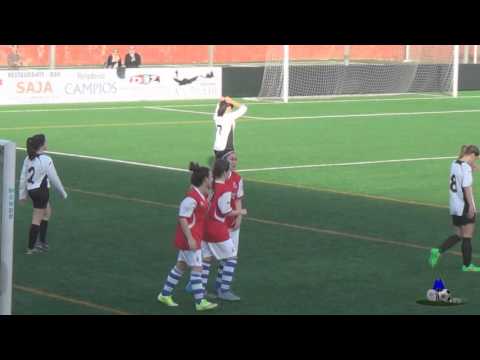 Fútbol Femenino. Resumen del S.D.Textil Escudo 0 - R.S.Gimnástica 5.