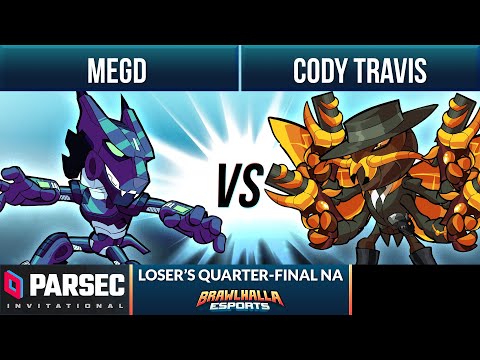 MegD vs Cody Travis - Loser's Quarter-Final - Parsec Invitational 2021 - NA 1v1