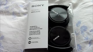 Video thumbnail for BEST BUDGET HEADPHONES 2020 - SONY HEADPHONES MDR-ZX310 UNBOXING AND REVIEW by HOW2NOT2