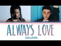 D4vd 'Always love (feat. HYUNJIN of STRAY KIDS)' Lyrics (Color Coded Lyrics)