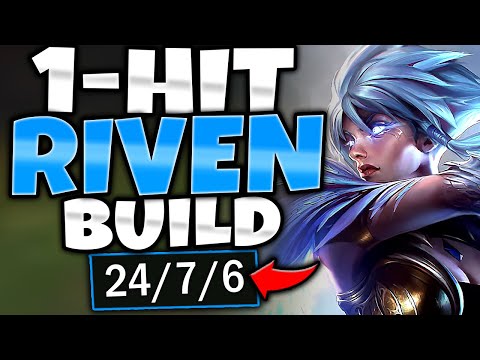 THE ABSOLUTE BEST RIVEN 1-HIT BUILD YOU'LL EVER SEE (ONE COMBO = 4000 DMG) - S12 Riven TOP Gameplay!