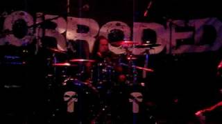 Corroded - Scarred @ Parken, Göteborg 2009-10-29 Bandit Rock Most Wanted