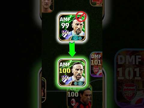 Free Double Booster Ribery 100 Training 🔥🔥#efootball2025