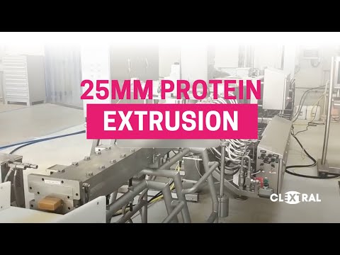 Alternative Proteins by Clextral: 25mm Extrusion for Soy & Pea
