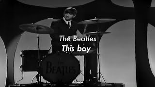 The Beatles - This Boy (Sub Español)