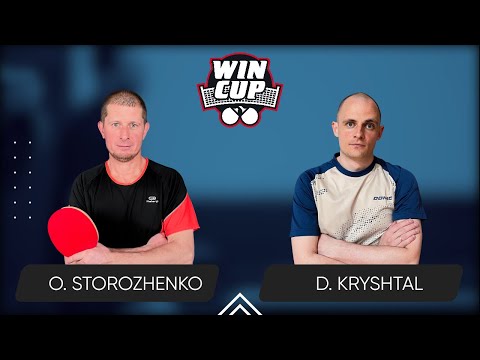 18:30 Oleksandr Storozhenko - Dmytro Kryshtal West 3 WIN CUP 08.09.2024 | Table Tennis WINCUP
