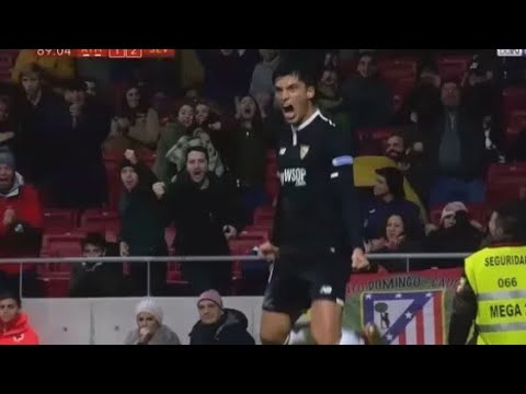 Correa Goal v Atletico Madrid - Atletico v Sevilla - Copa Del Rey