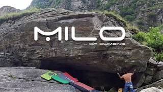 Video thumbnail: Folletto rosso, 7c+. Cimaganda