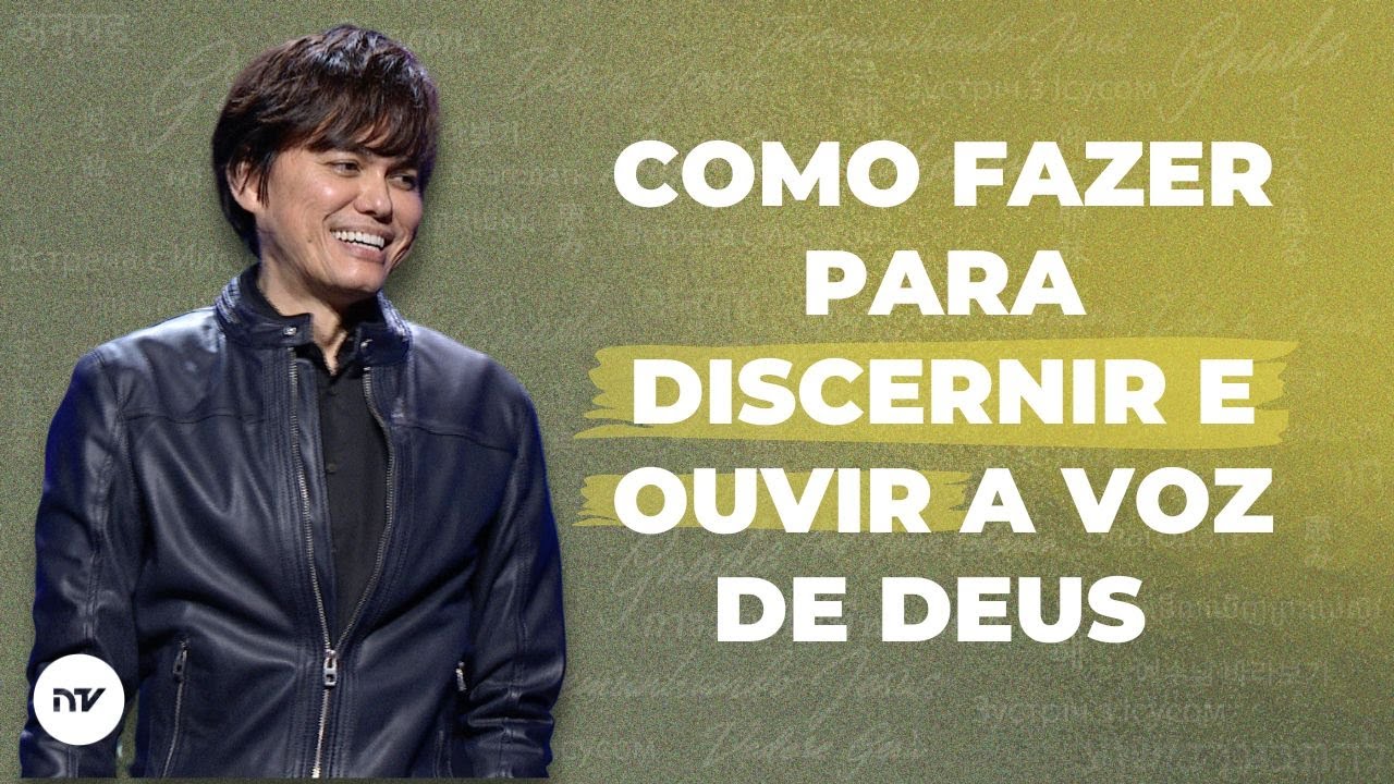 Como Ser Guiado Pelo Espírito Santo | Joseph Prince | New Creation TV Português