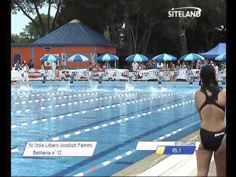Serie 8 dei 50 Stile Libero  Assoluti Femmine Master - 13 Memorial Andrea Bettiol