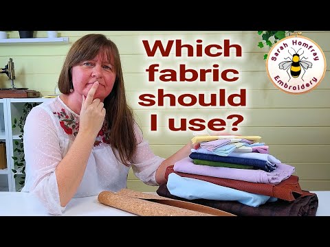 Are You Using The Right Fabric?  Which material or fabric to use for hand embroidery?