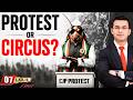 CJP Protest Student Movement Or Political Circus Explained Jantar Mantar Abhijeet Dipke
