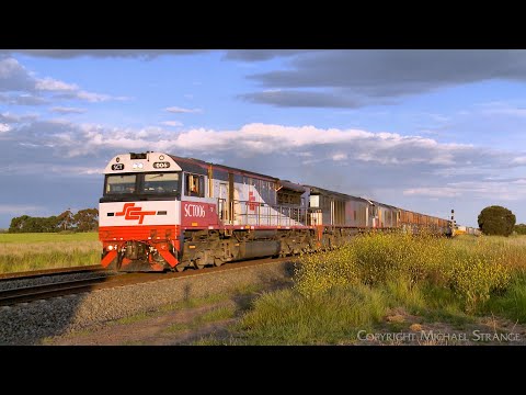 1MP9 SCT Freight Train With Boxcars, Louvre Vans, Steel & Containers (6/11/2022) - PoathTV Railways