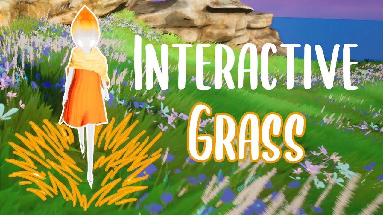 Interactive GRASS and FOLIAGE in UE5 - TUTORIAL