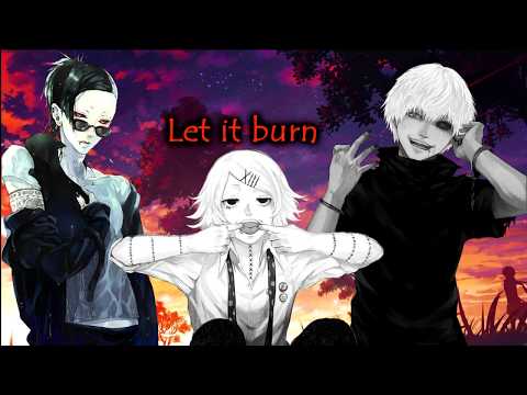 Nightcore ~ New Rules x Burn x Bodak Yellow