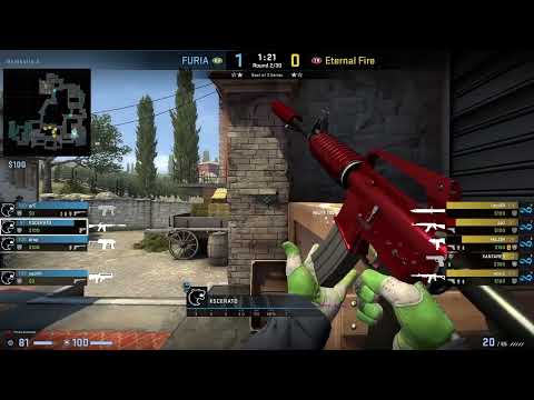 CS:GO POV Demo FURIA KSCERATO (24/8) vs Eternal Fire (de_inferno) @ ESL Pro League Season 16
