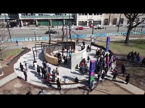 NJ Newark New Harriet Tubman Monument Now On Display