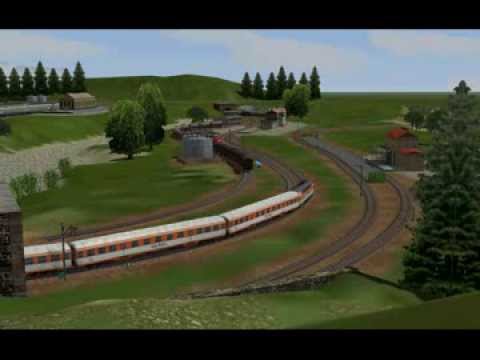 EEP-X Tutorial 48 - Play with the 'Peace River' Layout - Model Train Simulator