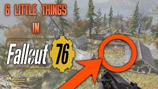 6 Little Things I Discovered While Playing Fallout 76