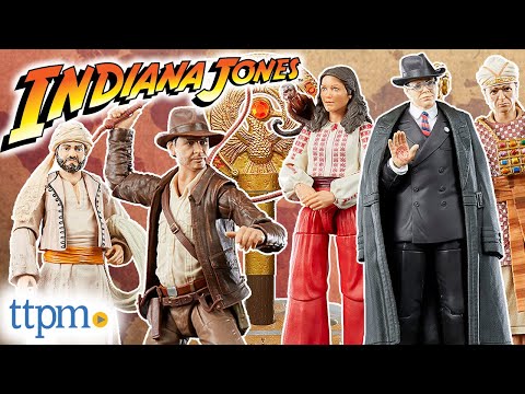 Indiana Jones Adventure Series Raiders of the Lost Ark Figures and Staff of Ra Headpiece