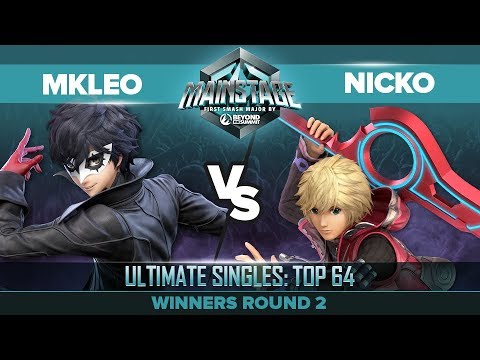 MkLeo vs Nicko - Winners' Round 2: Ultimate Singles Top 64 - Mainstage | Joker vs Shulk