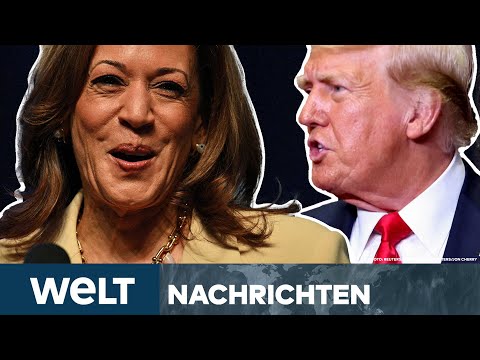 USA: Donald Trump schwitzt! Plötzlich liegt Kamala Harris in einer aktuellen Umfrage vorn! | STREAM