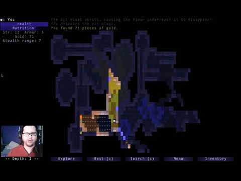 29 Days of Roguelikes - Day 2 - Brogue! One of the best! !roguevent