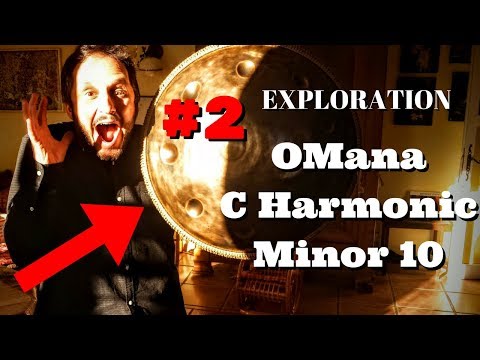 Exploration #2 OMana C Harmonic Minor 10 Handpan - Jean-Matthieu (new 2017)