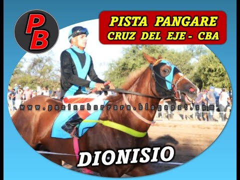 DIONISIO, PISTA PANGARE   CRUZ DEL EJE 24 04 2022