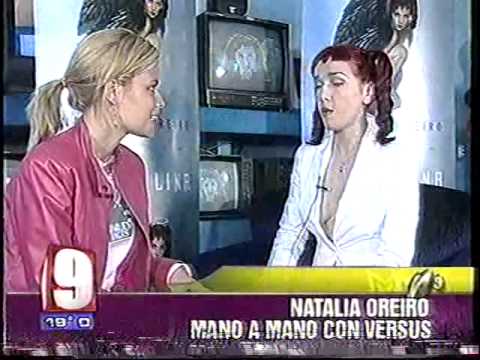 Natalia Oreiro . Entrevista en Versus 2002 - Presentacion Turmalina