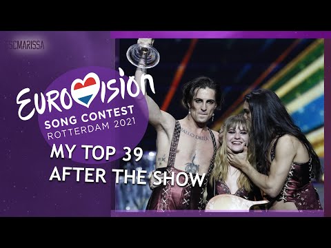 EUROVISION 2021: MY TOP 39  // ROAD TO 1956