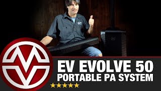 Video thumbnail for Evolve 50 Portable PA by Electro Voice Review by Music Villa