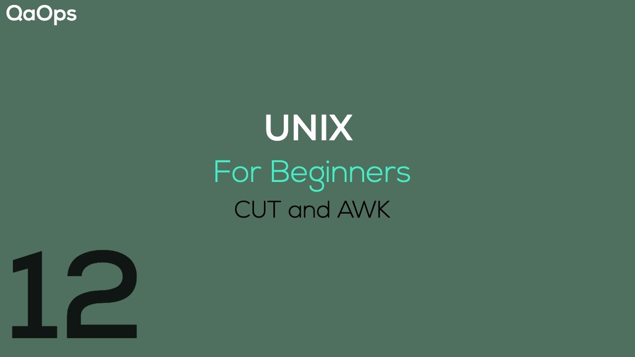 Every day Cut and Awk