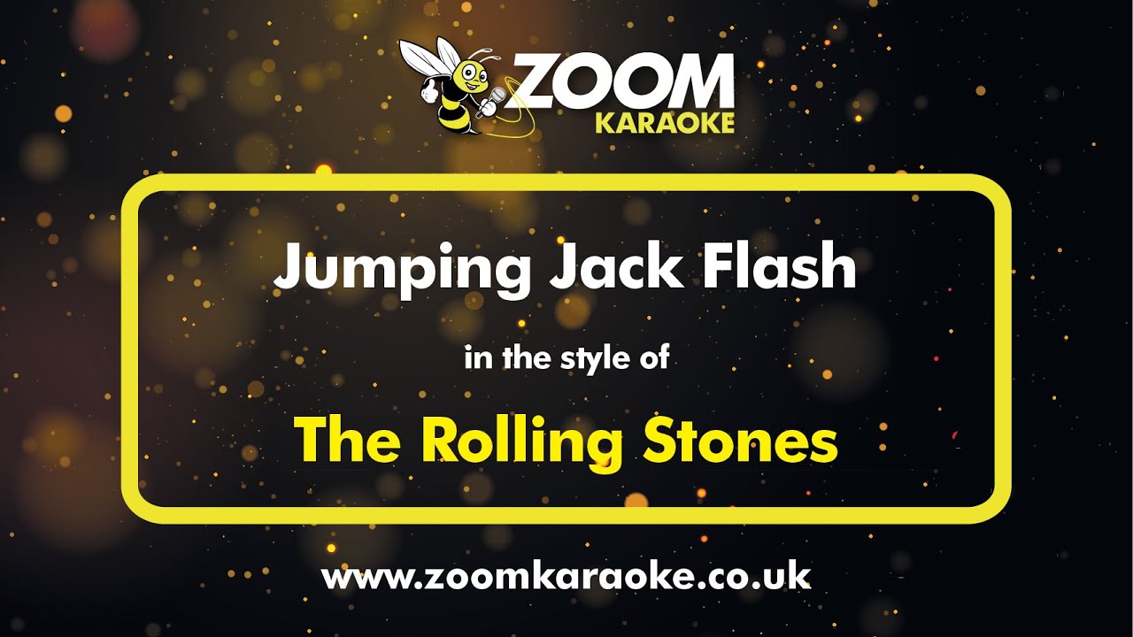 The Rolling Stones - Jumping Jack Flash - Karaoke Version from Zoom Karaoke
