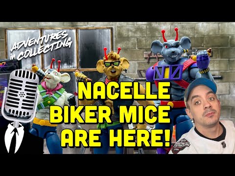 Unboxing Wave 1 of the Nacelle Toys Biker Mice from Mars!