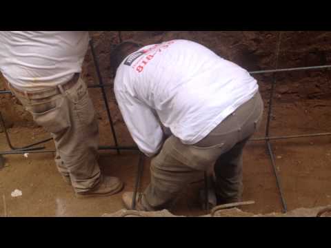 Retaining Wall Rebar Installation! Encino Block Wall Repair! Shafran Construction 818-485-2655