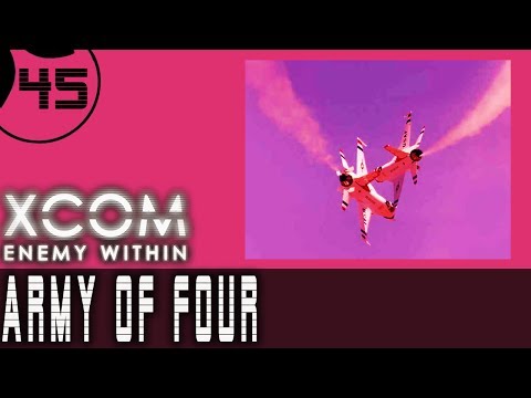 Let's Play XCOM Enemy Within ARMY OF FOUR - Part 45 - Close Call