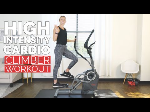 15 Min High Intensity Elliptical Cardio Climber HIIT