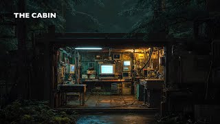 THE HIDDEN CABIN | Forest Rain Ambience for Focus & Sleep