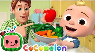 Yes Yes Vegetables and Fruits Songs! | CoComelon Nursery Rhymes & Kids Songs