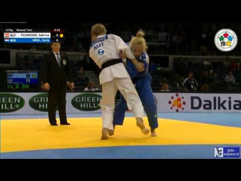 Judo 2014 Grand Prix Dusseldorf: Filzmoser (AUT) - Grol (NED) [-57kg]